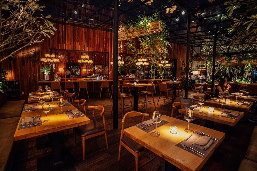 The Log Restaurant in Saigon